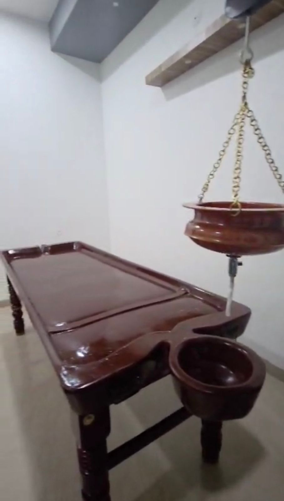 Ayurvedic clinic interior